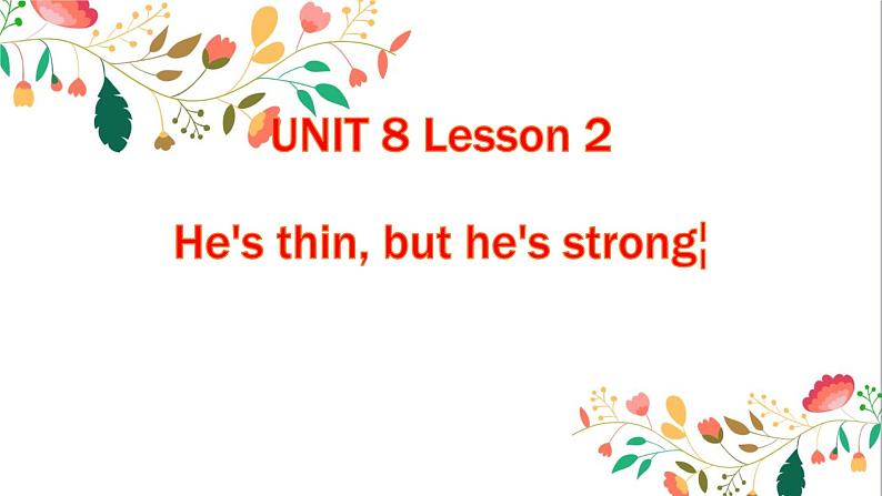 北师大版四下英语 Unit8 Talent show Lesson2 课件第8页