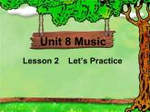 北师大版六下英语 Unit8 Music Lesson2 课件