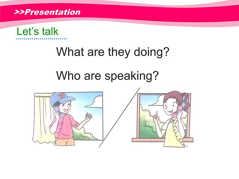 陕旅版小学英语六下 Unit1 May I Speak to Kitty？ partB 课件第2页