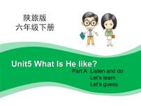 陕旅版六年级下册Unit 5 What Is He like？课文课件ppt