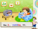 外研版（三起）小学英语六下 Module3 Unit2 The cows are drinking water. 课件