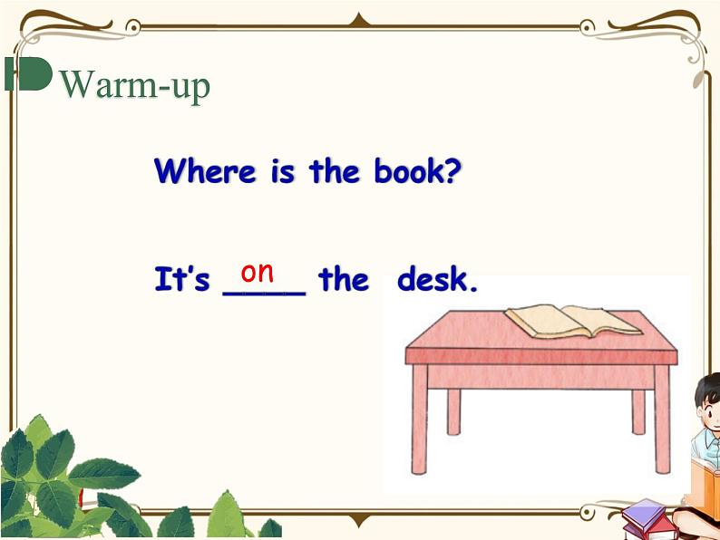 PEP4年级英语上册 Unit1 第二课时第4页