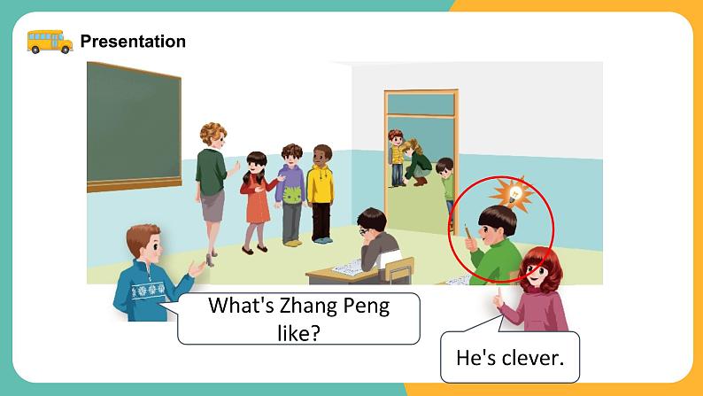 Unit1 What's he like Part B Let‘s learn 课件+教案08