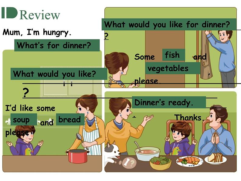 PEP4年级英语上册 Unit5 第二课时第4页