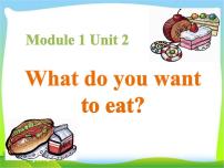 小学英语外研版 (三年级起点)六年级下册Module 1Unit 2 What do you want to eat?教学演示ppt课件