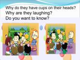 外研版（三起）小學(xué)英語六下 Module8 Unit1 Why do you have cups on your heads？ 課件