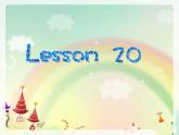 人教精通版小學(xué)英語四下 Unit4 There are seven days in a week.(Lesson20) 課件