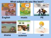 人教精通版小学英语四下 Unit3 What subject do you like best？(Lesson17) 课件