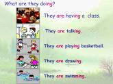 人教精通版小学英语五下 Unit6 We are watching the games.(Lesson31) 课件