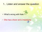 人教精通版小學(xué)英語(yǔ)五下 Unit4 What's wrong with you？(Lesson21) 課件