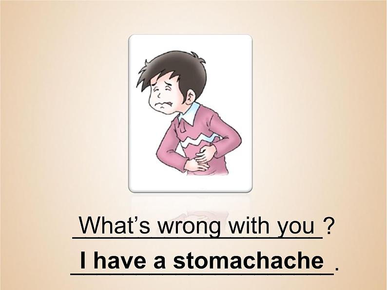 人教精通版小学英语五下 Unit4 What's wrong with you？(Lesson22) 课件06