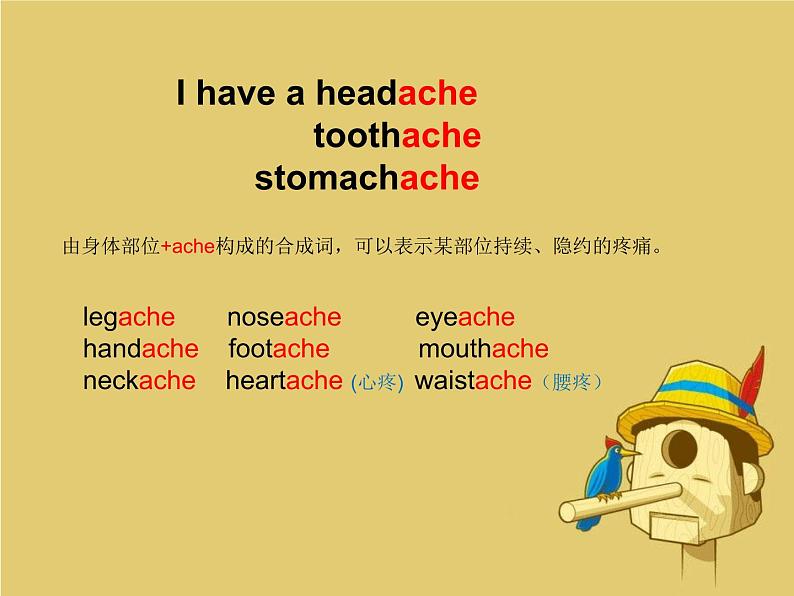 人教精通版小学英语五下 Unit4 What's wrong with you？(Lesson22) 课件07