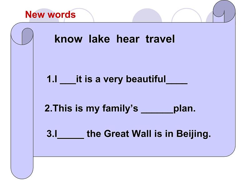 人教精通版小学英语六下 Unit3 We are going to travel.(Lesson14) 课件06