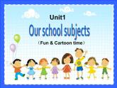 译林版小学英语四下 Unit1 Our school subjects(第2课时) 课件