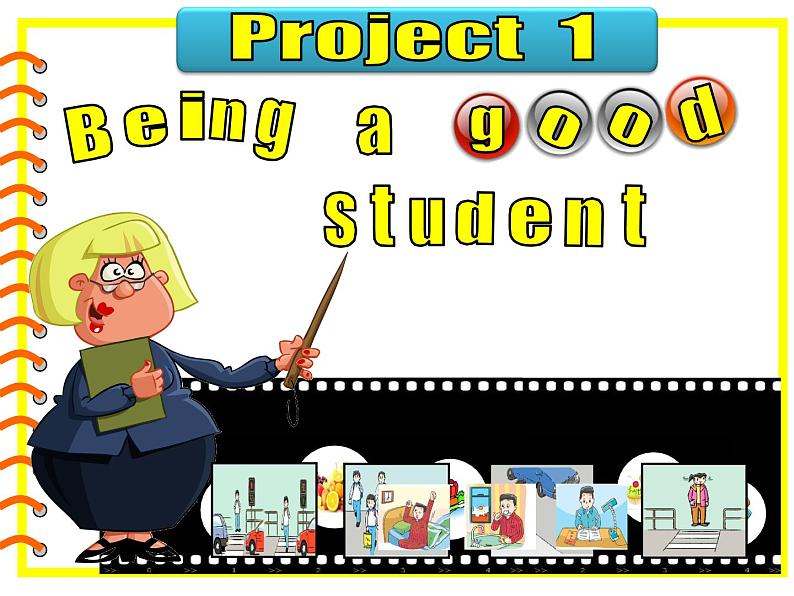 译林版小学英语六下 Project1 Being a good student(第1课时) 课件01