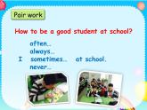 譯林版小學(xué)英語六下 Project1 Being a good student(第2課時) 課件
