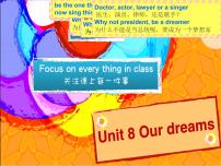 小学英语新版-牛津译林版六年级下册Unit 8 Our dreams课前预习ppt课件