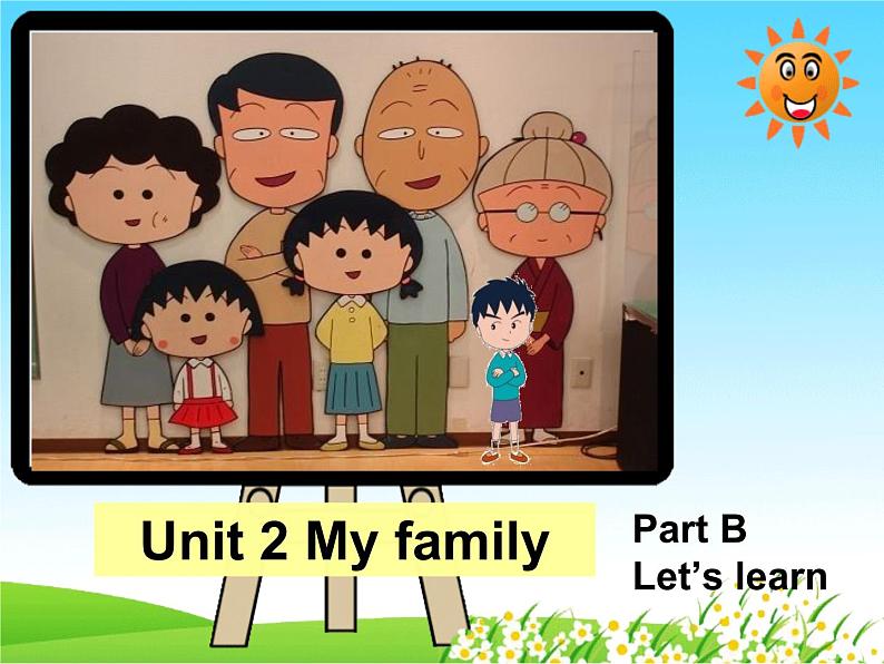 人教版（PEP）三下英语 Unit2 My family partB 课件02