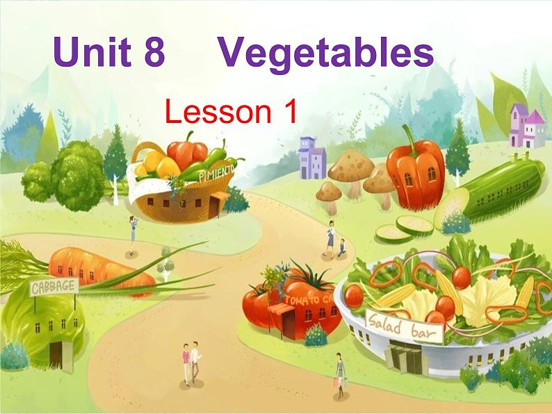 北师大版三下英语 Unit8 Vegetables lesson1 课件01