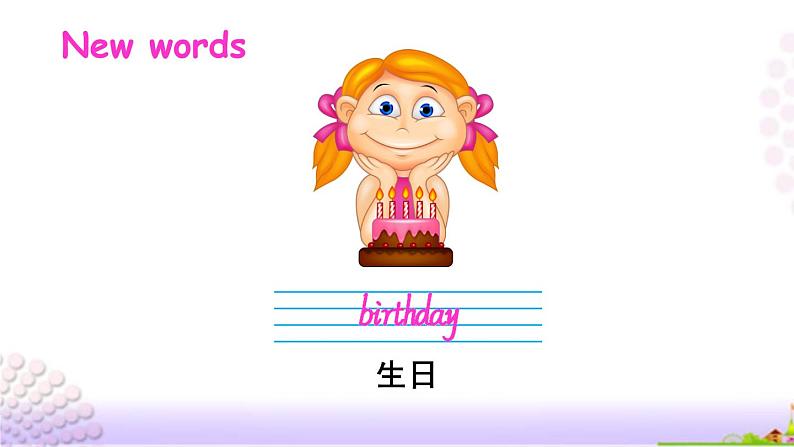 陕旅版小学英语四下 Unit6 Today is her birthday partA 课件02