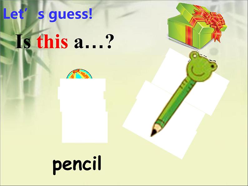 译林版小学英语三下 Unit3 Is this your pencil？(第1课时) 课件07