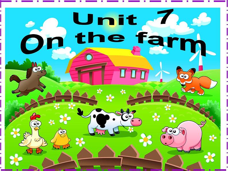 译林版小学英语三下 Unit7 On the farm(第2课时) 课件第1页