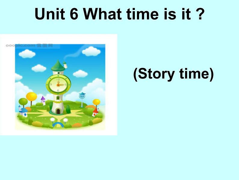 译林版小学英语三下 Unit6 What time is it？(第1课时) 课件第1页