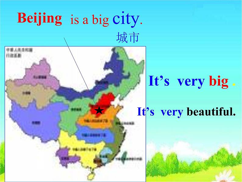 外研版（三起）小学英语四下 M2 U1 London is a big city. 课件06