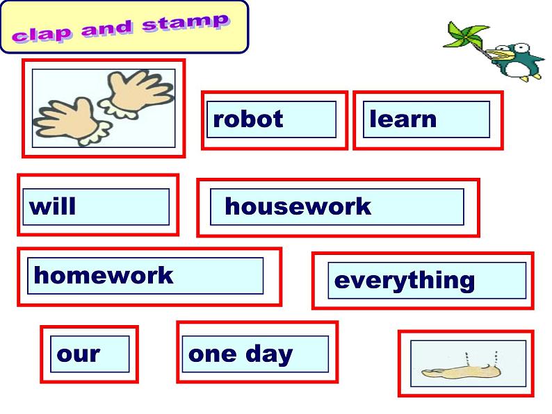 外研版（三起）小学英语四下 M3 U1 Robots will do everything. 课件02