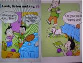 外研版（三起）小学英语六下 Module3 Unit2 The cows are drinking water. 课件