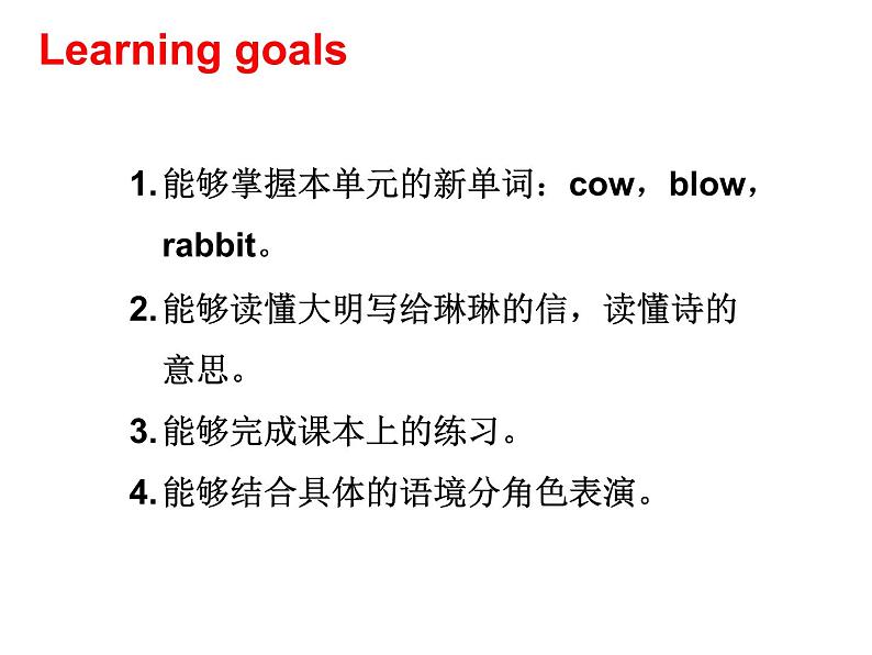 外研版（三起）小学英语六下 Module3 Unit2 The cows are drinking water. 课件第2页