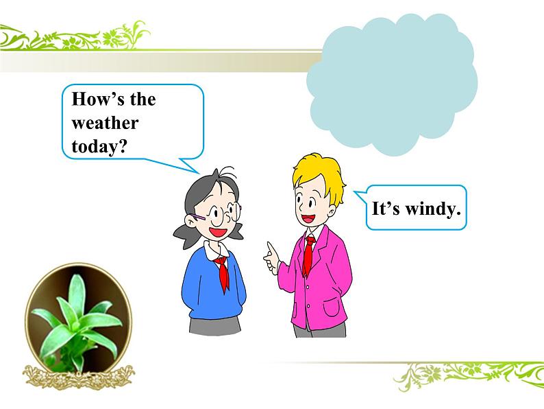 陕旅版小学英语五下 Unit5 What 's the Weather like Today？ partB 课件第3页