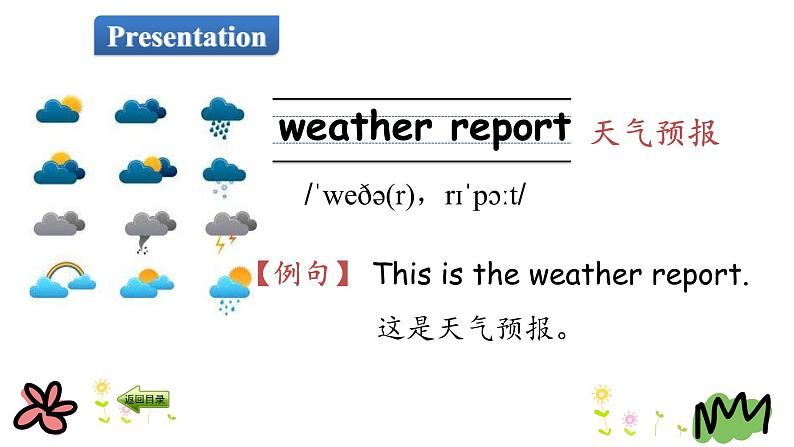 陕旅版小学英语五下 Unit5 What 's the Weather like Today？ partA 课件第4页