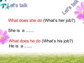 外研版（一起）小學(xué)英語五下 M7U1 My father goes to work at8o'clock every morning. 課件