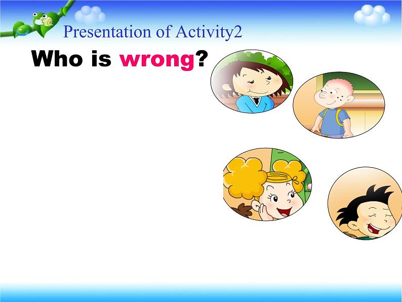 外研版（三起）小学英语六下 Module8 Unit1 Why do you have cups on your heads？ 课件05