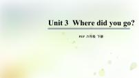 小学英语人教版 (PEP)六年级下册Unit 3 Where did you go? Part B教学ppt课件