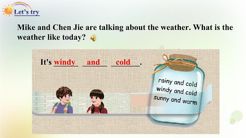 人教版英语五年级下册Unit2第一课时（Let 'stry-Let 'stalk）教学课件第5页