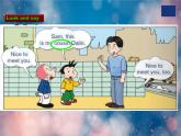 《英語》（新標準）（一年級起點）二年級下冊M10第一課時課件設計