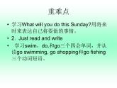 人教精通版小学英语四下 Unit5 What will you do this weekend？(Lesson29) 课件