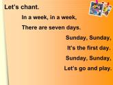 人教精通版小學(xué)英語四下 Unit4 There are seven days in a week.(Lesson20) 課件