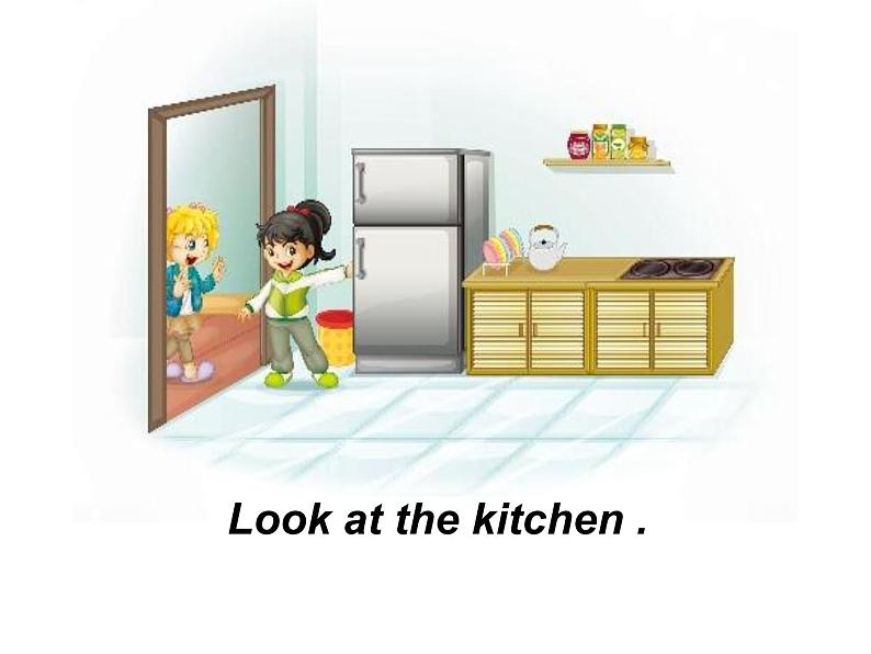 人教精通版小学英语四下 Unit1 Welcome to my new home!(Lesson3) 课件06