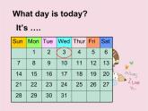 人教精通版小學英語四下 Unit4 There are seven days in a week.(Lesson21) 課件