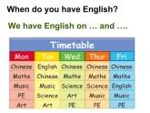 人教精通版小學英語四下 Unit4 There are seven days in a week.(Lesson21) 課件