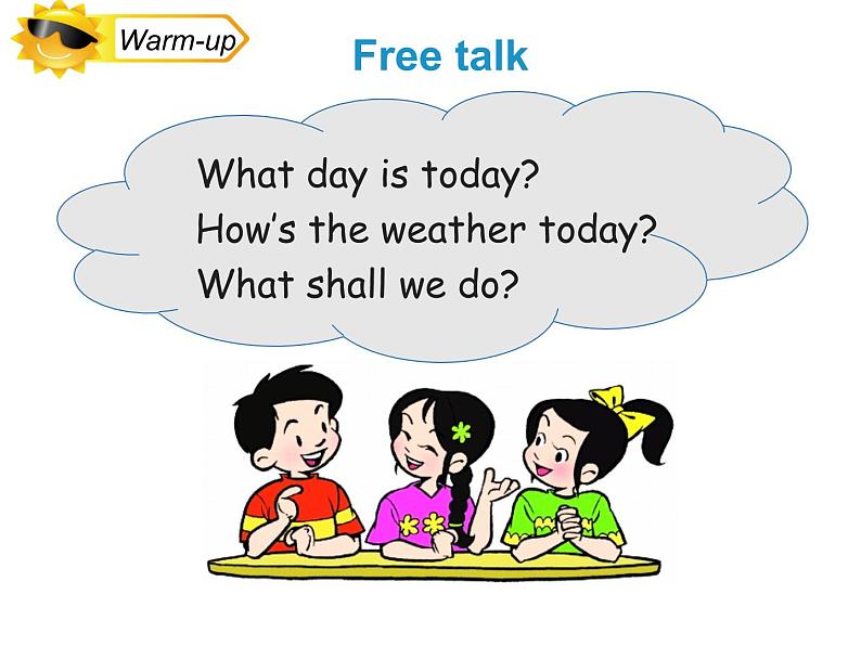 人教精通版小学英语四下 Unit5 What will you do this weekend？(Lesson25) 课件第3页