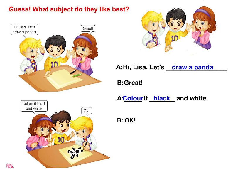 人教精通版小学英语四下 Unit3 What subject do you like best？(Lesson18) 课件05