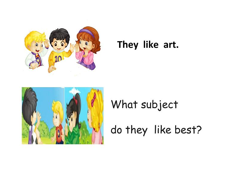 人教精通版小学英语四下 Unit3 What subject do you like best？(Lesson18) 课件07