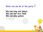译林版小学英语四下 Project2 A party 课件