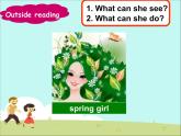 译林版小学英语四下 Unit4 Drawing in the park(第3课时) 课件