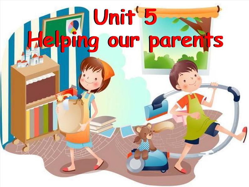 译林版小学英语五下 Unit5 Helping our parents(第1课时) 课件01