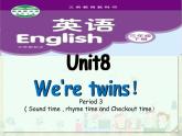 译林版小学英语三下 Unit8 We're twins!(第3课时) 课件